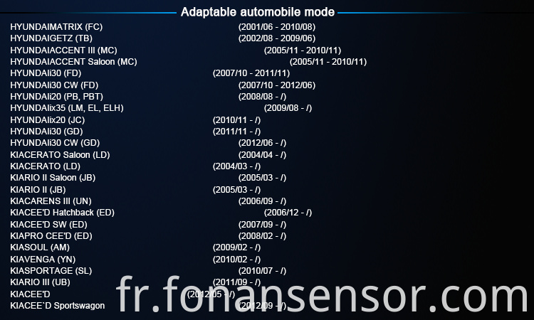 39180-2A200 capteur de position de vilebrequin pour HYUNDAI i30 GD 1.6 CRDi 2011